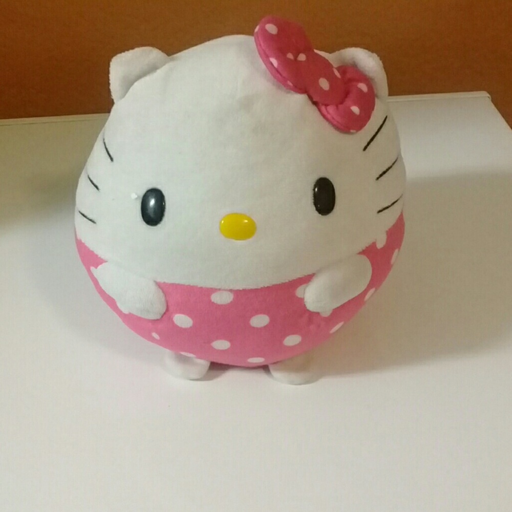 TY beanie ballz Hello Kitty plush